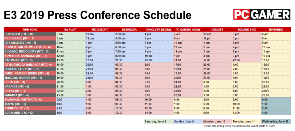 E3 2019 from Chris Jones Gaming
