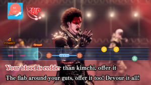 Karaoke singing